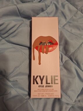 Kylie Jenner Angel 301 Liquid Matte Lipstick & Lip Liner Kit Full Size NIB!